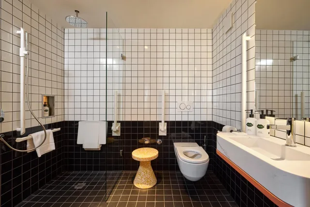 Large Mama, Double Bed, Accessible, Mama Shelter Zurich 4/5