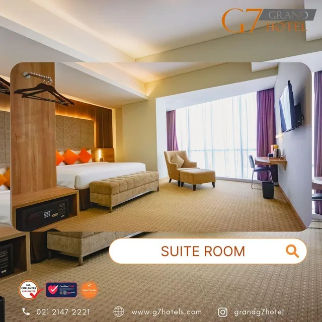 جناح بسرير كوين، Grand G7 Hotel Kemayoran 1/1