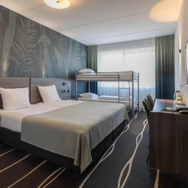 غرفة عائلية، Hotel de Bonte Wever Assen 2/5