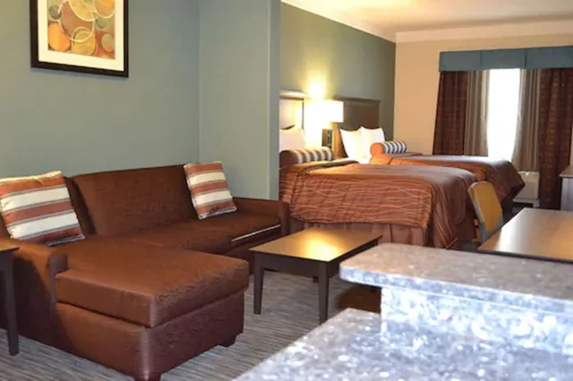 غرفة ديلوكس بسريرين كوين، Red River Inn And Suites 4/6