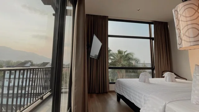 غرفة ديلوكس بسرير كينج، Sareeviengping Hotel Chiang Mai 2/4