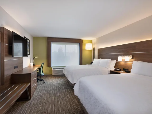 غرفة بسريرين كوين لذوي الإعاقة، Holiday Inn Express and Suites Salem North - Keizer 2/3