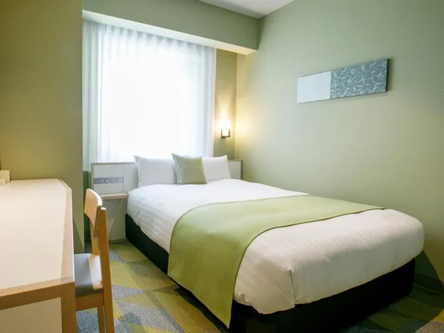 غرفة بسرير مزدوج، Fukuoka U-Bell Hotel 3/10