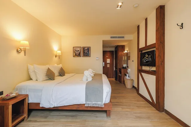 غرفة ديلوكس بسرير مزدوج، Le Charcoa Hotel 10/10