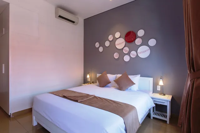 غرفة ديلوكس بسرير مزدوج بإطلالة على المدينة، Alba Hotel 1/3