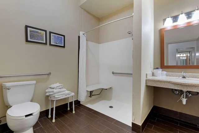 جناح بسرير كينج لذوي الإعاقة، Comfort Suites Gainesville, TX 2/2