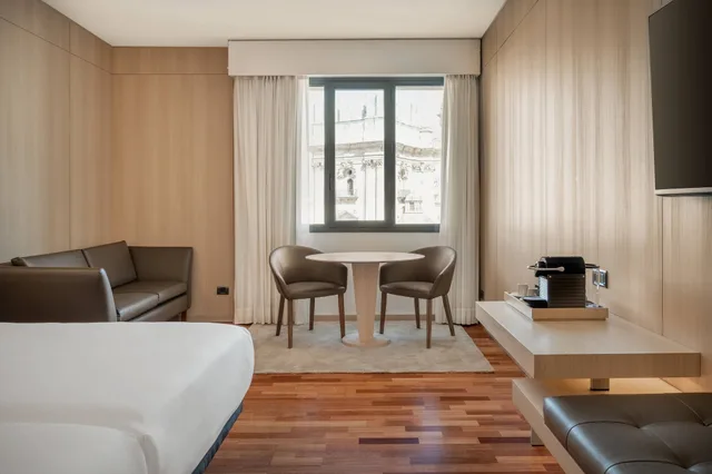 غرفة قياسية بسريرين منفصلين بإطلالة، Ac Hotel Malaga Palacio By Marriott 3/8
