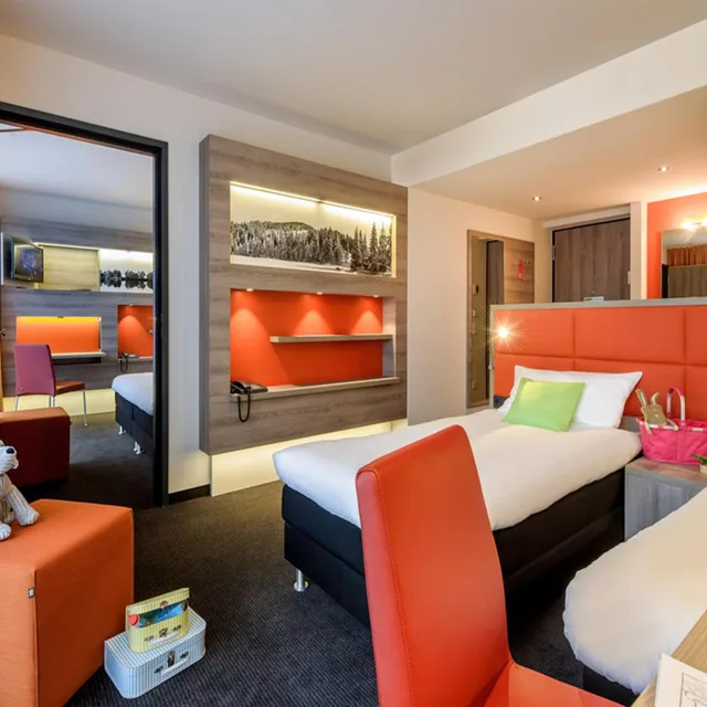 غرفة بسريرين منفصلين، Ibis Styles Nagold Schwarzwald 4/10