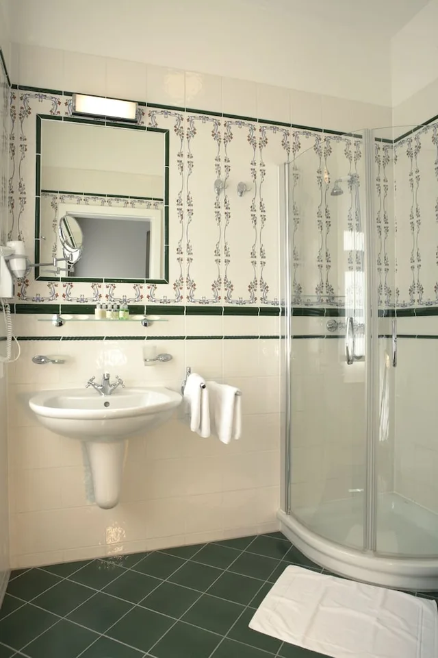 غرفة كومفورت بسرير مزدوج أو سريرين منفصلين، Schlosspark Spa Hotel 8/8