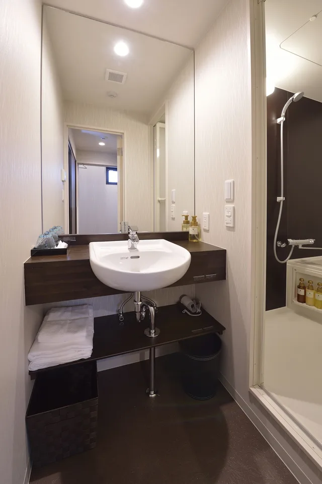 غرفة قياسية بسريرين مزدوجين، Uu Inn Fushimi Kyoto 4/5