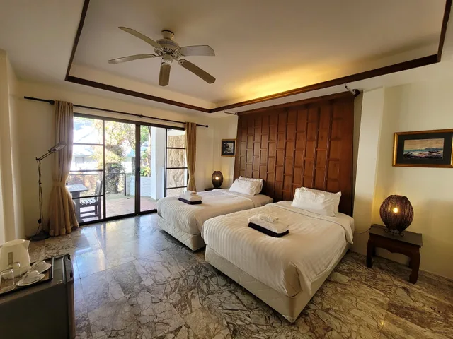 غرفة سوبيريور بسرير مزدوج أو سريرين منفصلين بإطلالة على الحديقة، Koh Chang Cliff Beach Resort 1/5