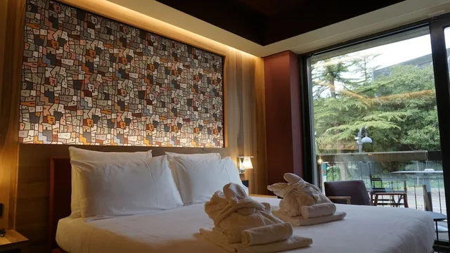 غرفة تنفيذية بسرير مزدوج بشرفة، Alevic Hotel Sirmione 8/10