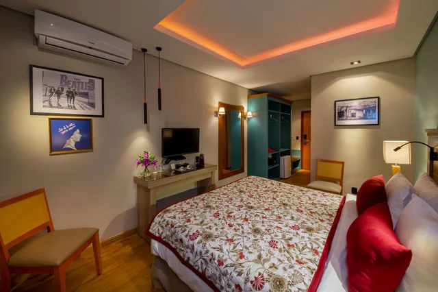 غرفة بسرير كوين، Hostel Britânico 2/4
