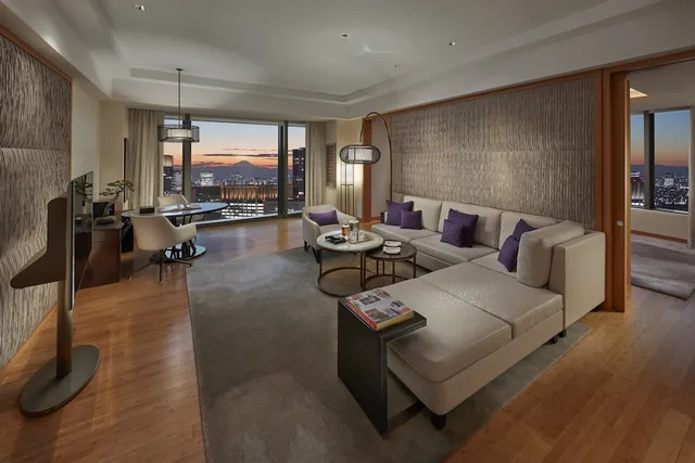 2 Bedrooms, Oriental, Suite, King and Twin Beds، Mandarin Oriental Tokyo 3/4