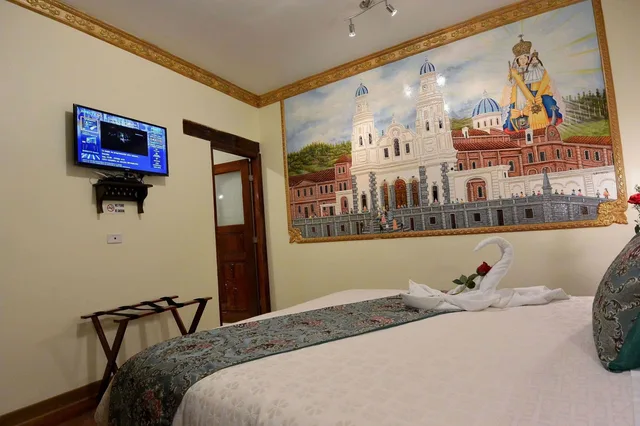 غرفة قياسية بسرير مزدوج، Hotel La Basilica Quito 3/4