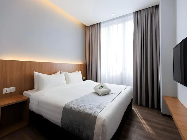 جناح مريح بسرير كينج وسرير كوين بغرفتي نوم بمنطقة جلوس، 56 Hotel - Block A 1/1
