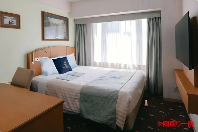 Semi Room, Double Bed, North Wing، Hotel Boston Plaza Kusatsu 3/4