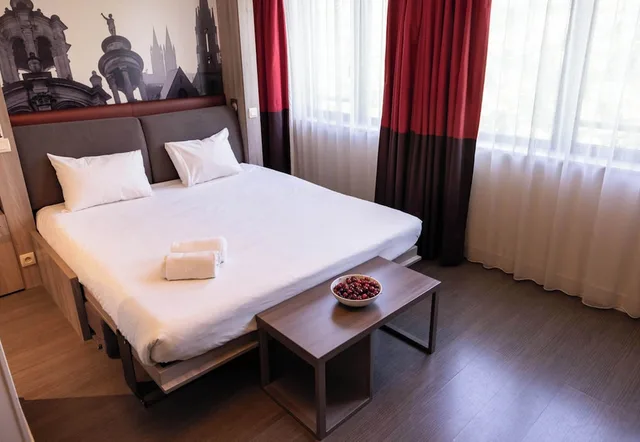 استوديو سوبيريور بسرير كوين بإطلالة على النهر، City O Appart Hotel 10/10