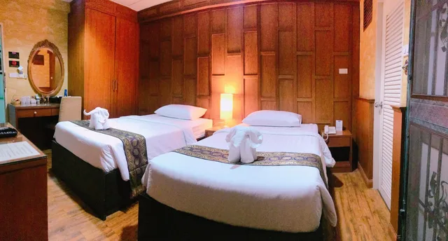 غرفة ديلوكس بسريرين منفصلين، Orchid Resort 2/2