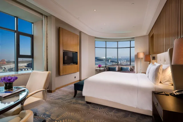 غرفة بسرير مزدوج بإطلالة على الجبل، Hilton Urumqi 1/1
