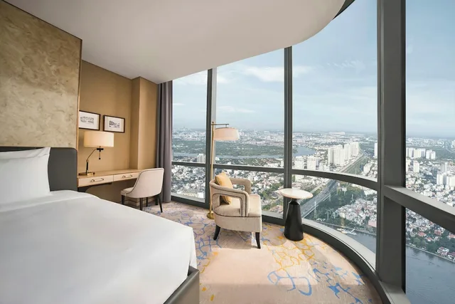 غرفة بانورامية بسريرين منفصلين، Vinpearl Landmark 81, Autograph Collection 2/4