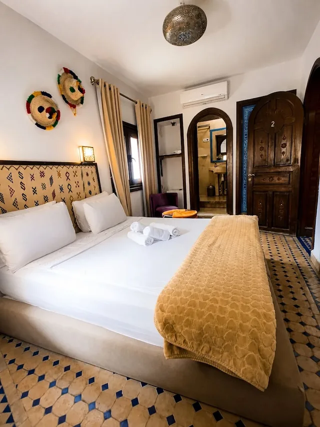 غرفة سوبيريور بسرير كينج، Riad Zaitouna Chaouen 5/10