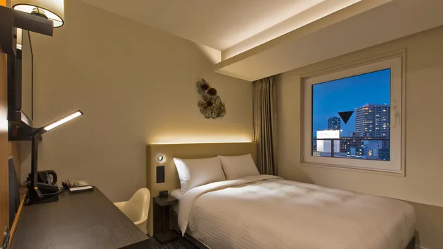 غرفة ديلوكس مفردة بسرير كوين، Premier Hotel CABIN PRESIDENT Osaka 1/2