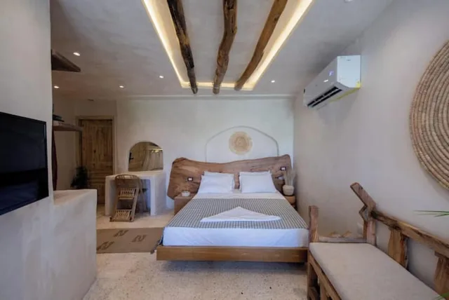 غرفة كلاسيكية بسرير كينج بإطلالة على الجبل، 3 Pyramids View Inn 1/10