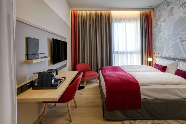 غرفة سوبيريور بسرير كوين، IntercityHotel Berlin Airport BER Terminal 1+2 4/8