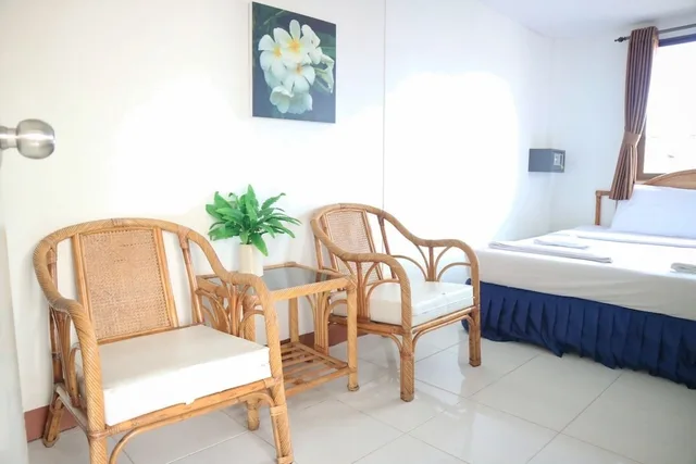 غرفة اقتصادية بسرير كوين، Sunshine Guest House Hua Hin 5/9