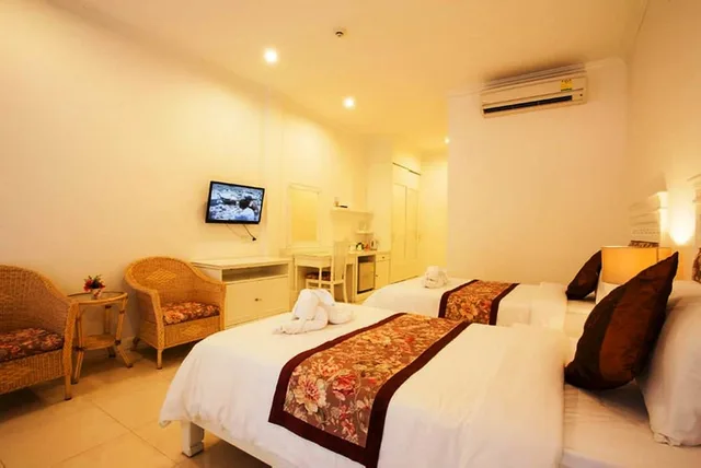 فيلا ديلوكس بسرير كينج بإطلالة على الحديقة، Amarin Resort Chiang Rai 8/10
