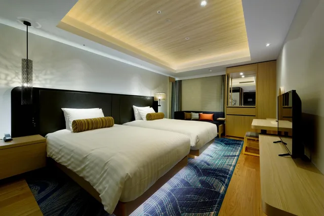 Superior, Twin Beds, Temple View، Osaka Excel Hotel Tokyu 4/10