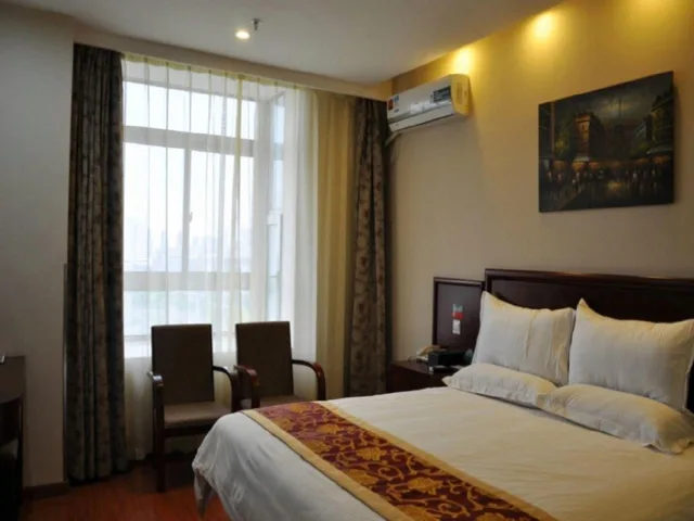 غرفة بسرير مزدوج، Greentree Inn Xuzhou Pizhou Xinsu Center Fuzhou Road Express Hotel 1/1