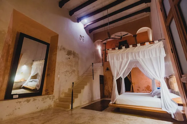 جناح رئاسي بسرير كينج وسرير كوين، Hacienda Sacnicte 2/7
