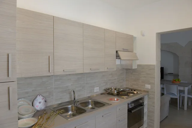 شقة بسرير كوين بغرفة نوم واحدة مع أريكة، DOMUS ANTIQUA RESIDENCE 4/8