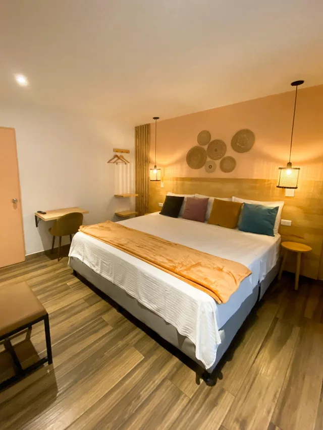 غرفة كومفورت بسرير مزدوج بشرفة، La Martina Boutique Hotel 2/4