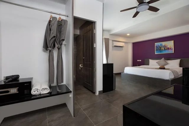 غرفة بريميوم بسرير كينج، ASPIRA RESORT KLONG MUANG KRABI 4/5