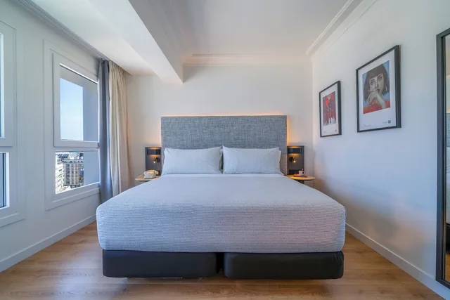 لوفت بسرير كوين بإطلالة على البحر، Hotel San Sebastian Orly, Affiliated by Melia 2/9