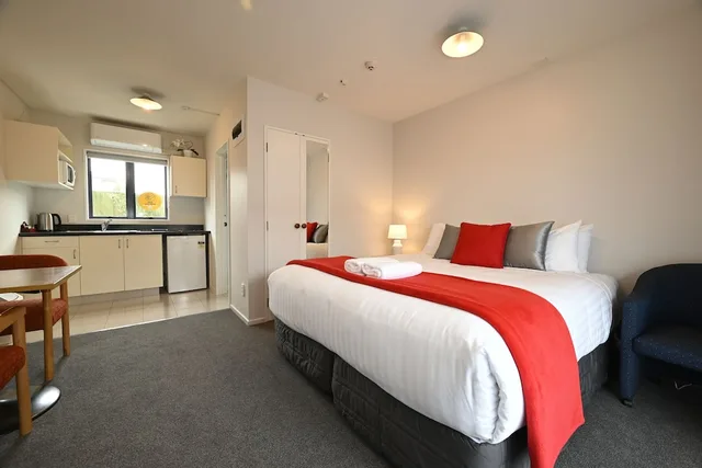 استوديو سوبيريور بسرير كوين بمطبخ صغير، Riccarton Mall Motel 6/8