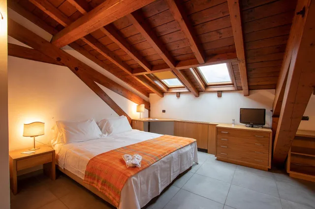غرفة اقتصادية بسرير مزدوج، Albergo Le Due Corti 1/6