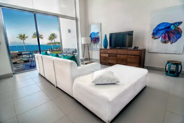جناح بسرير كينج بإطلالة على الحديقة بشرفة بغرفة نوم واحدة، The Ocean Club, a Luxury Collection Resort, Costa Norte 4/5