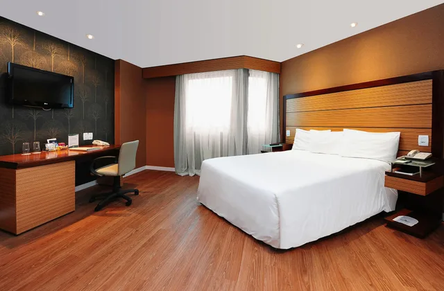 غرفة قياسية مفردة، Wyndham Sao Paulo Ibirapuera Convention Plaza Hotel 3/6