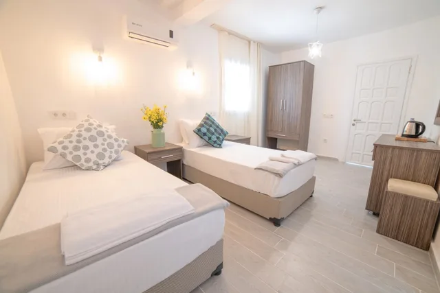 غرفة قياسية بسريرين منفصلين، Palmiye Beach & Rest 5/9