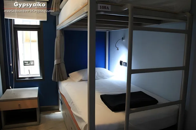 غرفة بسرير بطابقين بحمام مشترك، Asleep By Lantana Hostel 3/3