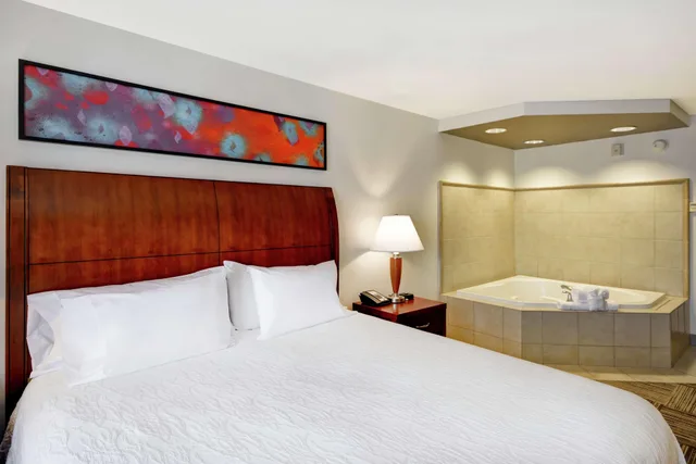 غرفة بسرير كينج بجاكوزي لذوي الإعاقة، Hilton Garden Inn Gulfport Airport 1/3