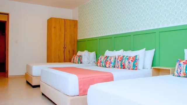 Family, 1 Single and 2 Double Beds, Private Bathroom، Hotel Taybo Kai By St Hoteles 7/10