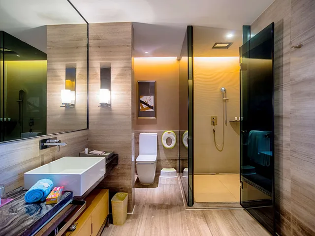 غرفة عائلية بسرير كينج، Grand Mercure Jinan Sunshine 7/8