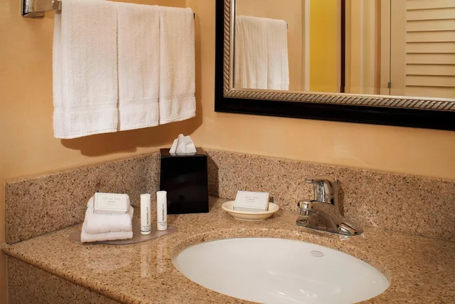 غرفة ديلوكس بسرير كينج مع أريكة، Courtyard by Marriott Dayton South 8/10