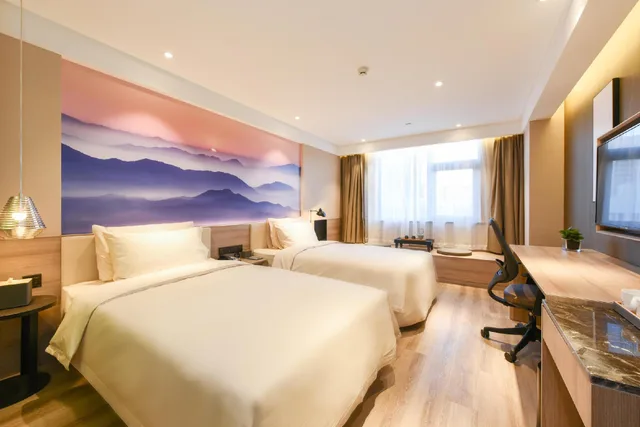 غرفة بسريرين منفصلين، Atour Hotel Tianjin Nankai University 1/1