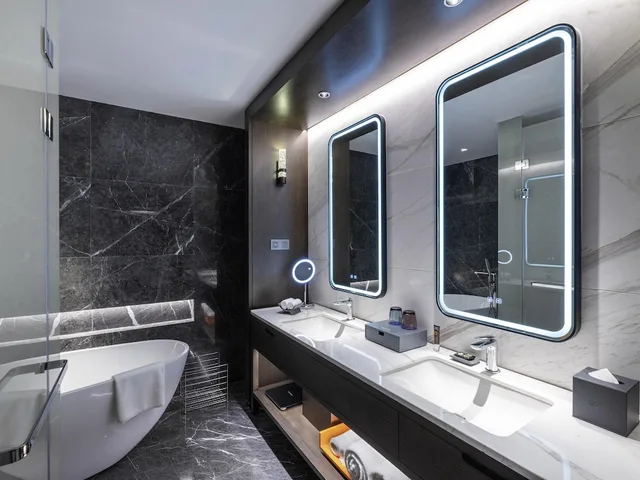 غرفة ديلوكس بسريرين منفصلين، Novotel Xian Xixian 7/9